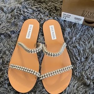 Steve Madden Rhinestone Sandals